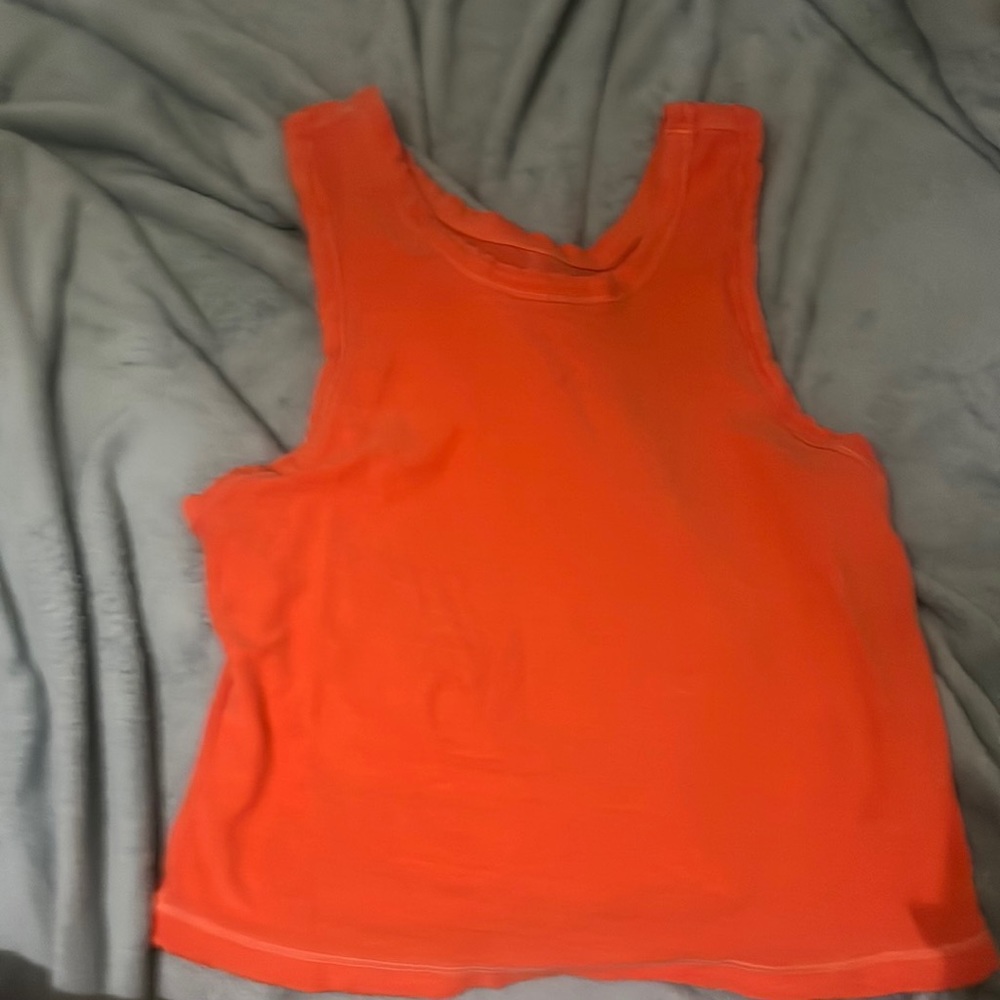 Free people orange tank
